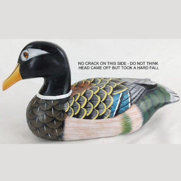 Duck Decoys 1Hardwood P.R.C 1Softwood Unknown LOOK - Picture 7 of 8